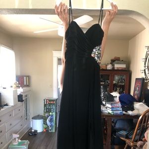 Long Black Gown